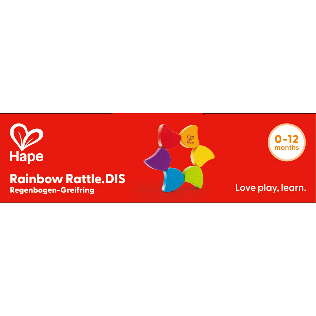 Rainbow Rattle Display (6 pcs.)
