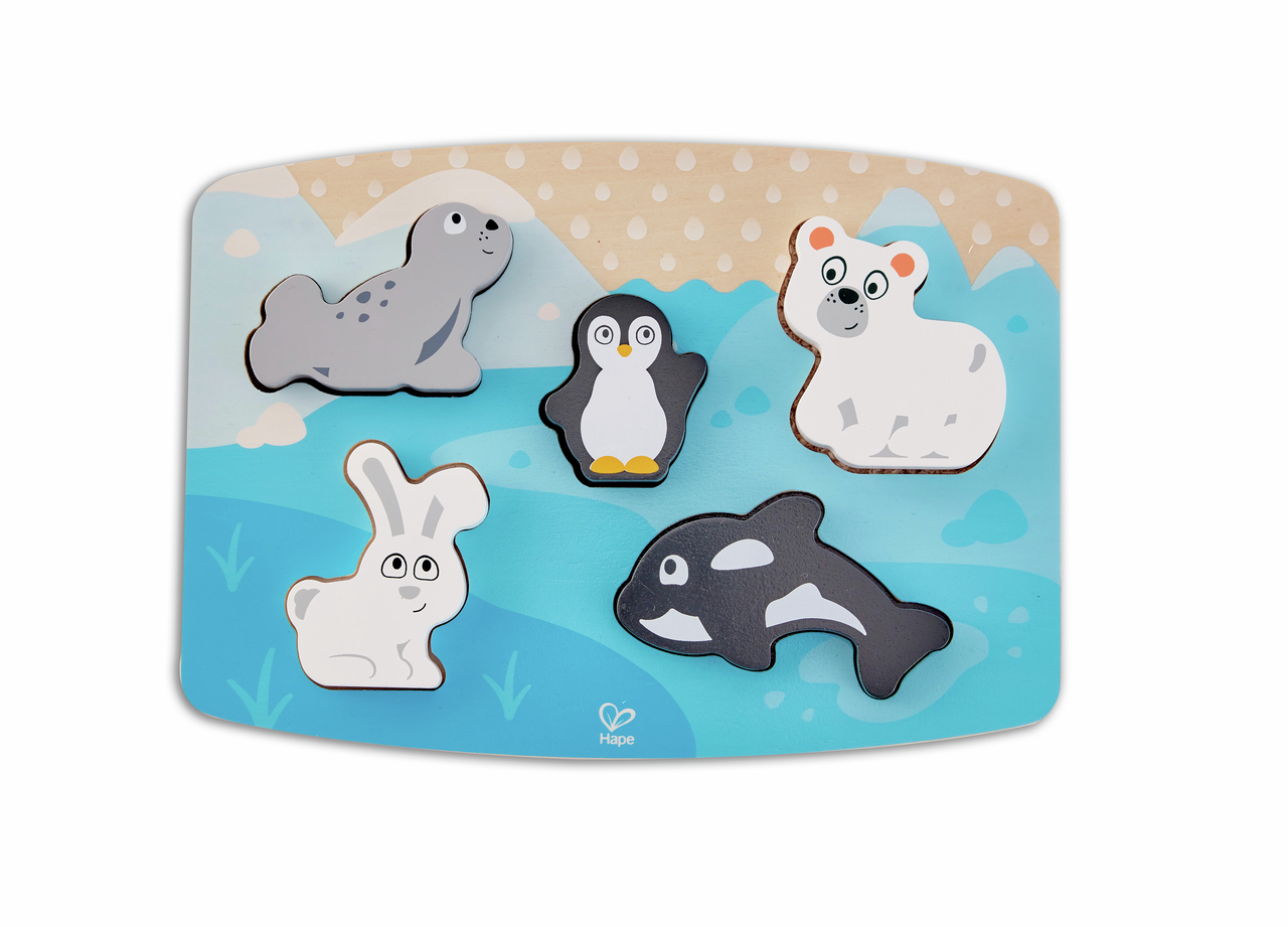 Polar Animal Tactile Puzzle