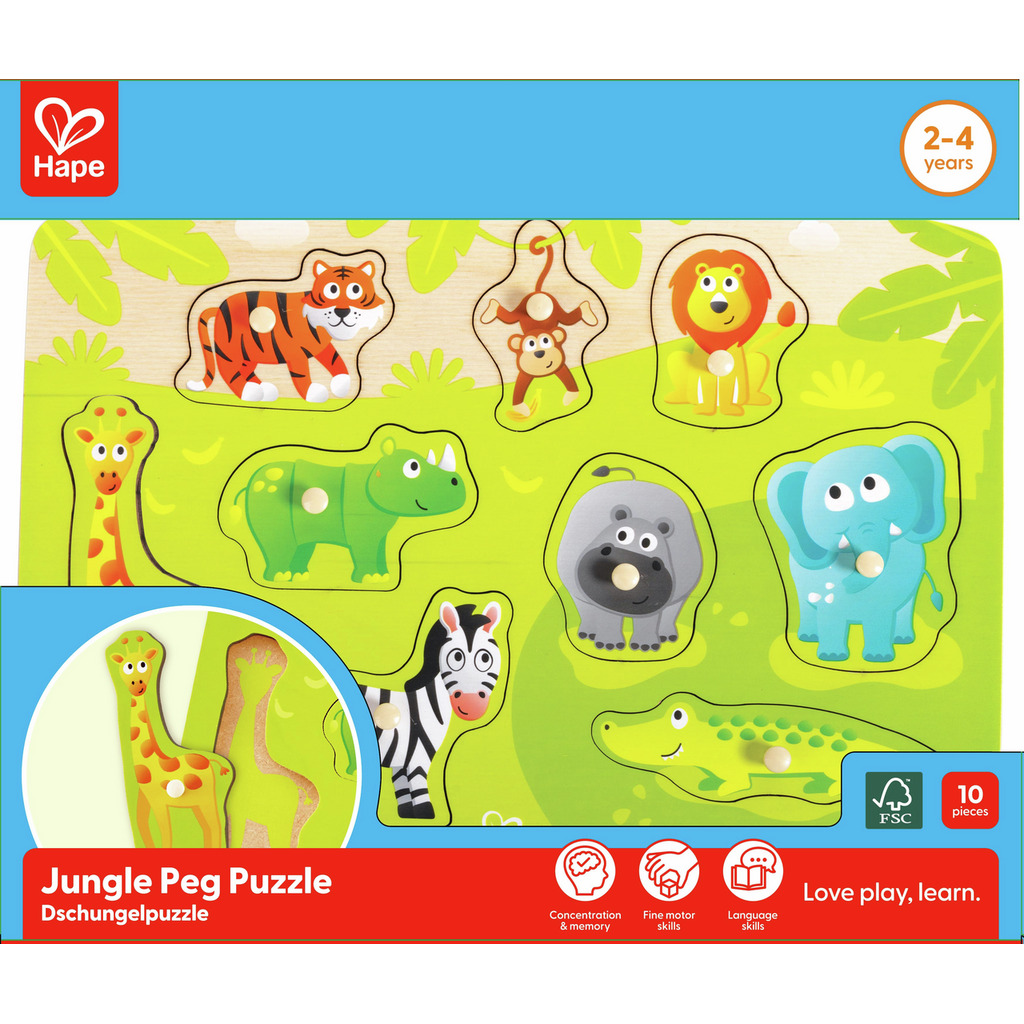 Jungle Peg Puzzle Jungle Peg Puzzle
