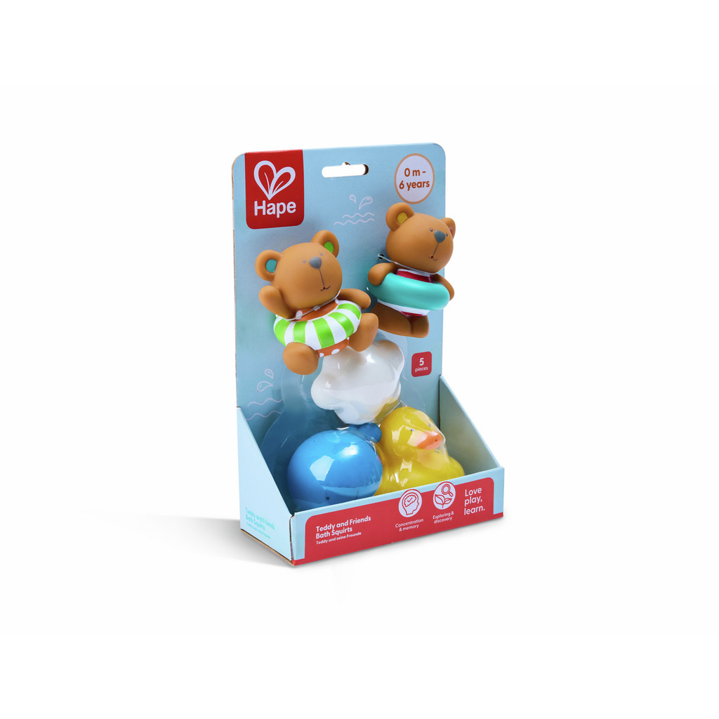 Teddy and Friends Bath Squirts