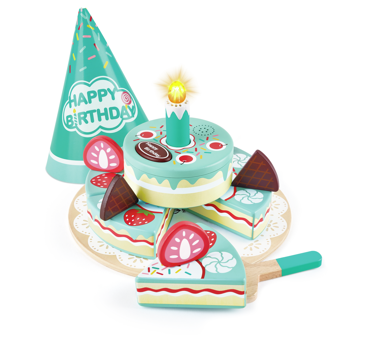 Interactive Happy Birthday Cake