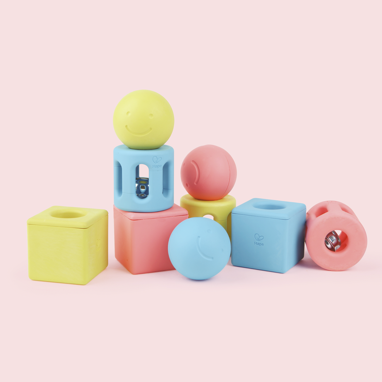 Trio Geometric Rice Toy