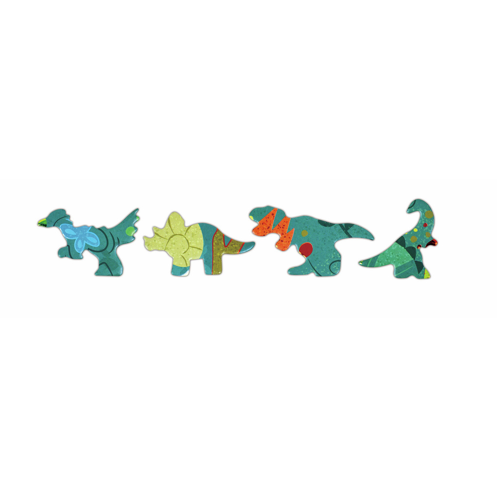 Dinosaur Shimmer Floor Puzzle - 200pcs