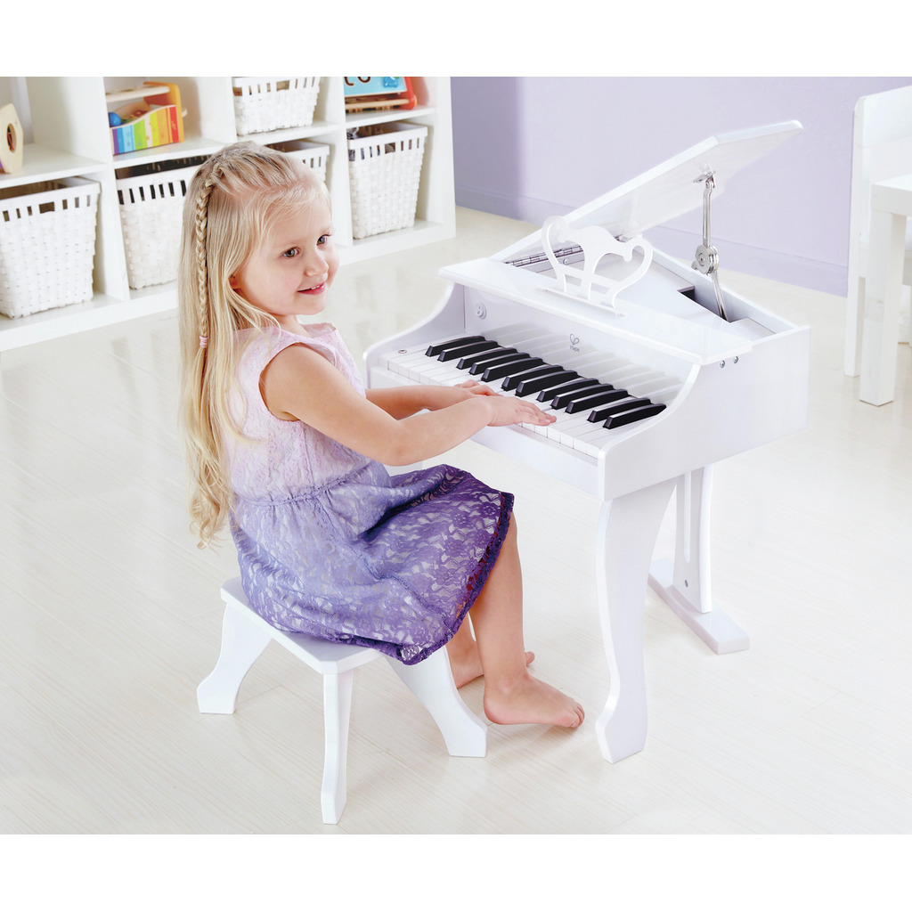 Deluxe Grand Piano - White