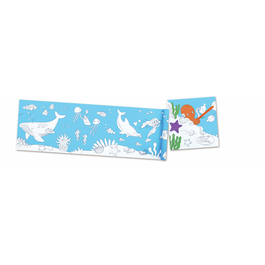 Ocean Doodle Paper Roll