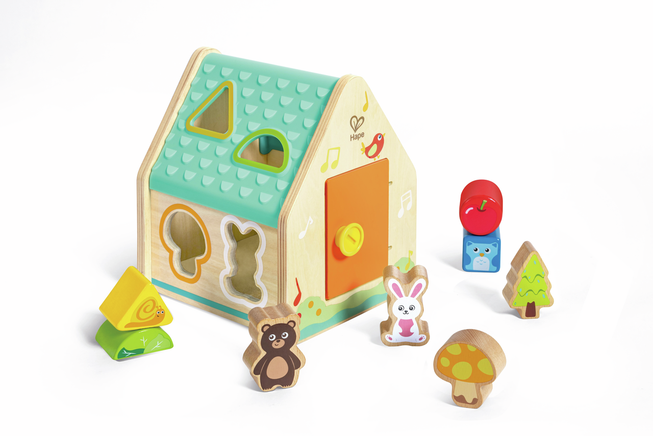 Critter House Shape Sorter Critter House Shape Sorter