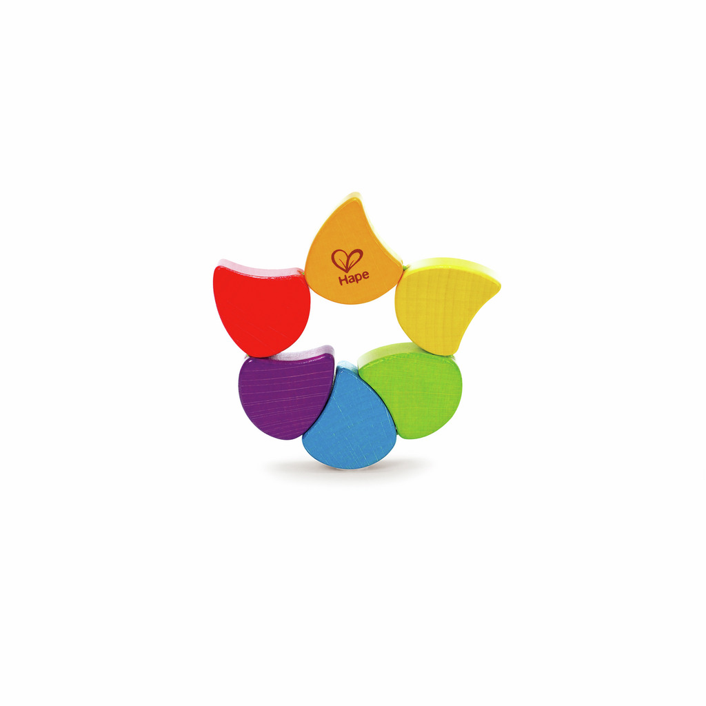 Rainbow Rattle Display (6 pcs.)