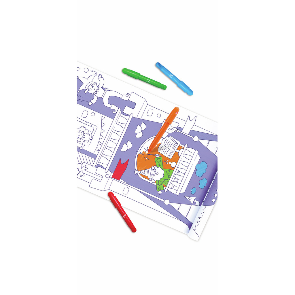 Castle Doodle Paper Roll Castle Doodle Paper Roll