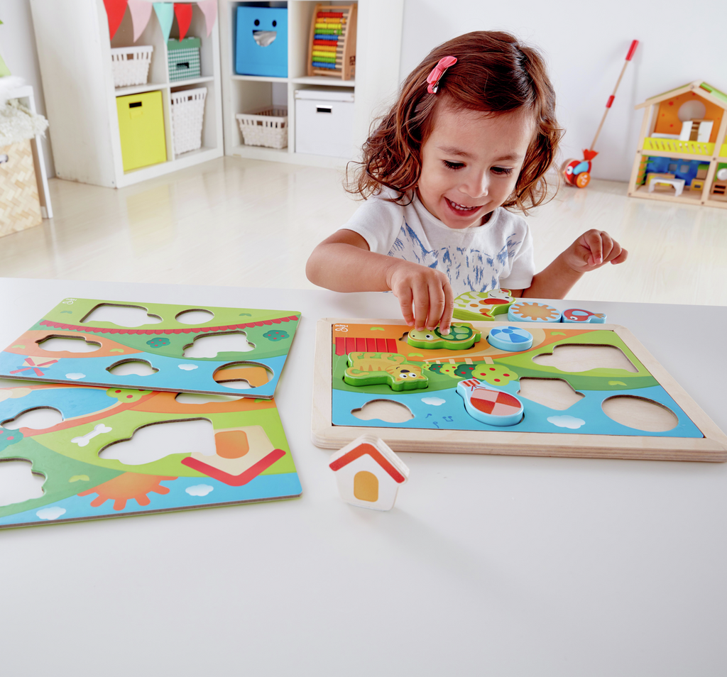 Sunny Valley Puzzle 3 in 1