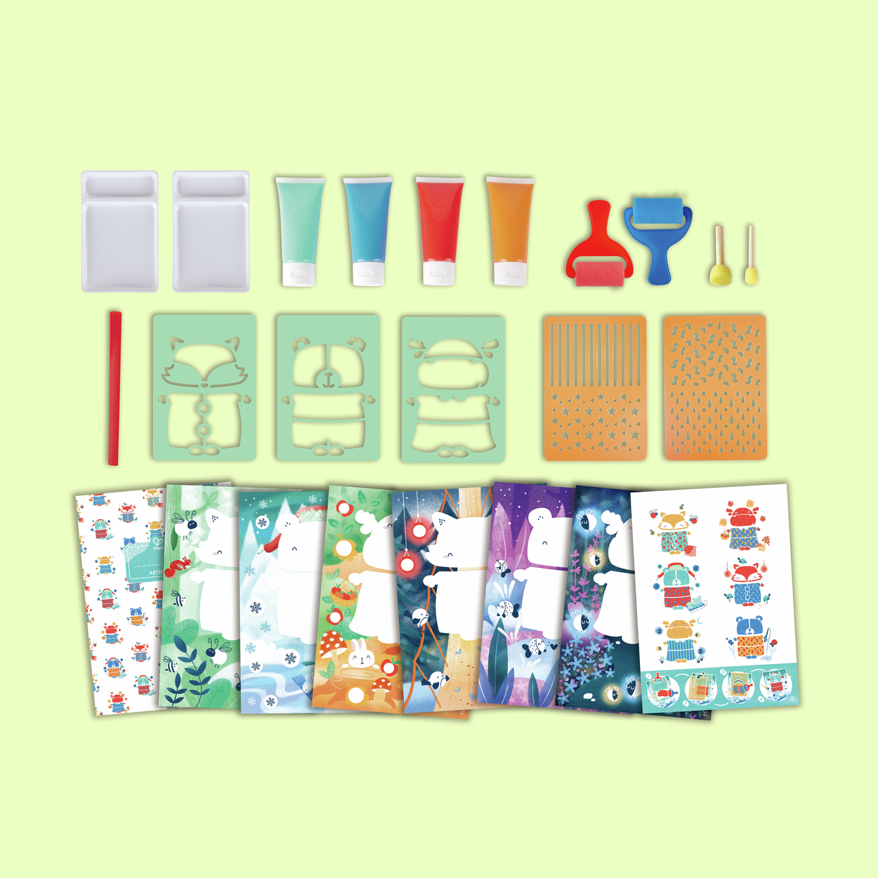 Sponge Painting Fun Sponge Painting Fun