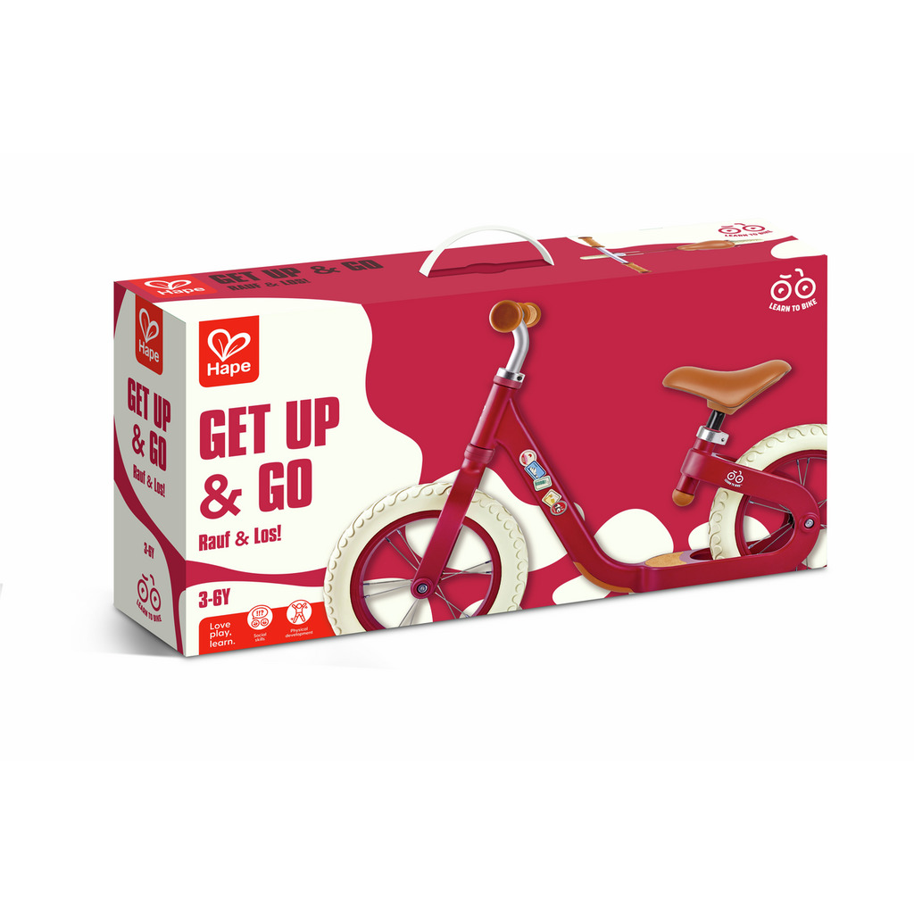 Learn to Ride Balance Bike, red Learn to Ride Balance Bike, red