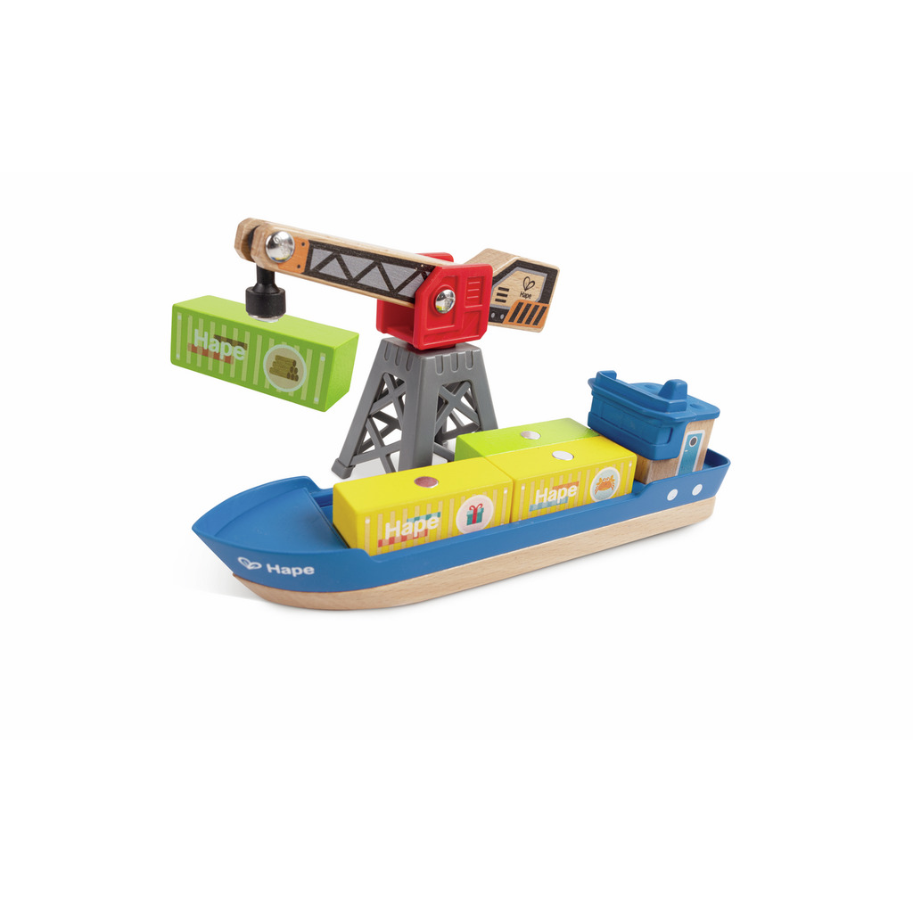 Cargo Ship & Crane