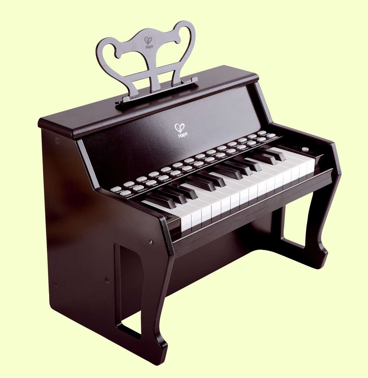 Learn with Lights Piano, Black 