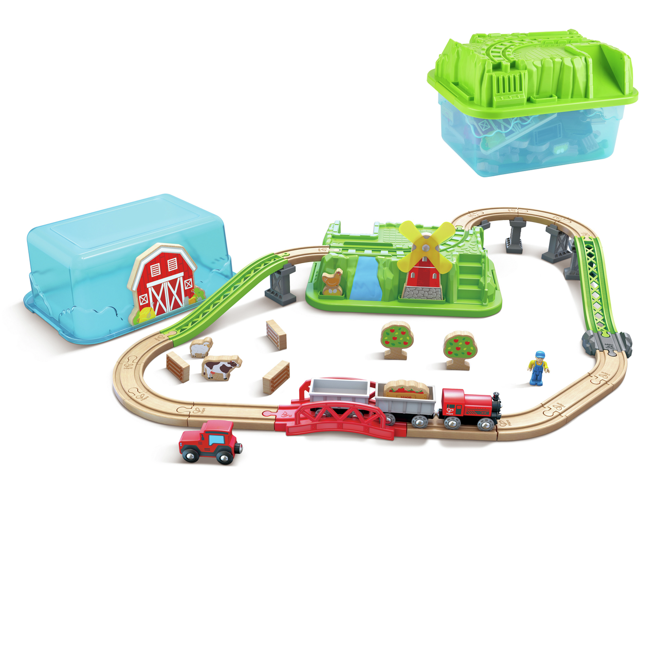 Countryside Train Bucket Set