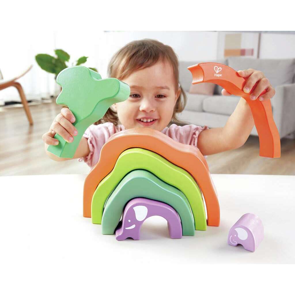 Safari Elephant Stacking Blocks Safari Elephant Stacking Blocks
