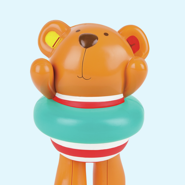 Swimmer Teddy Wind-Up Toy