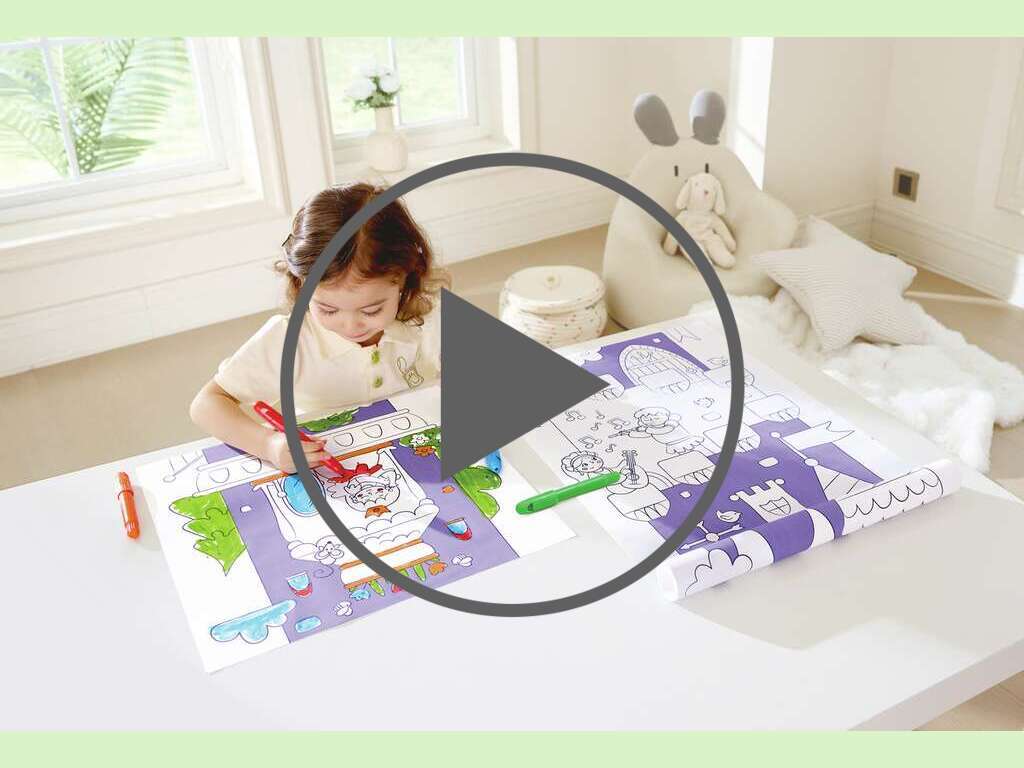 Castle Doodle Paper Roll Castle Doodle Paper Roll