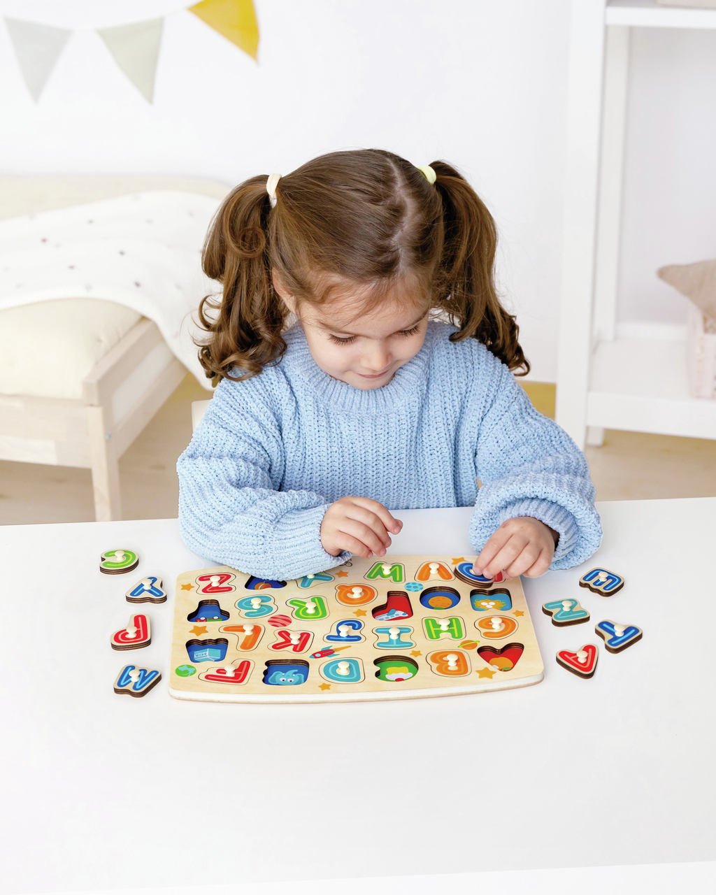 Alphabet Peg Puzzle Alphabet Peg Puzzle