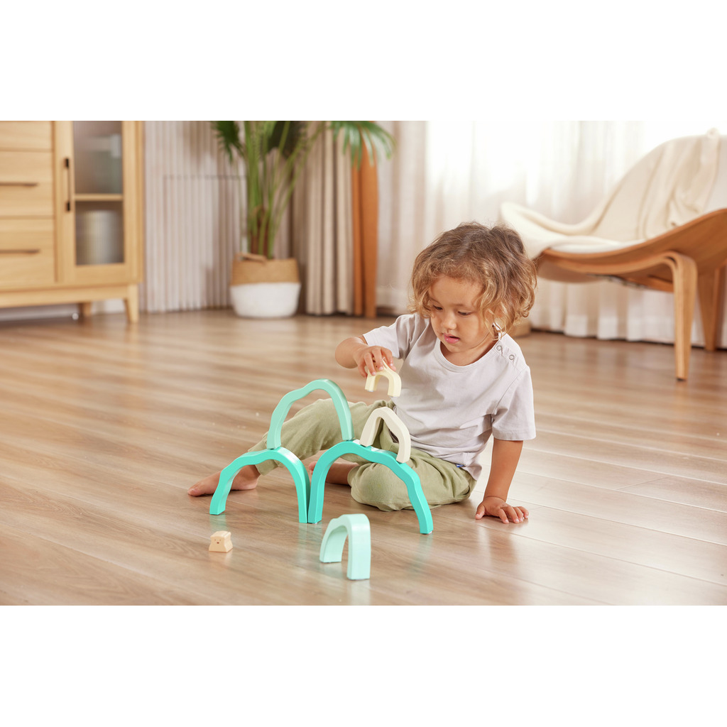 Arctic Polar Bear Stacking Blocks Arctic Polar Bear Stacking Blocks