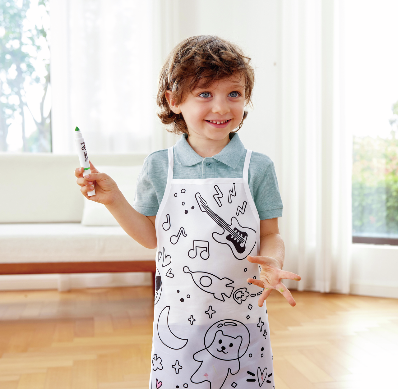 Colour Me Art Apron