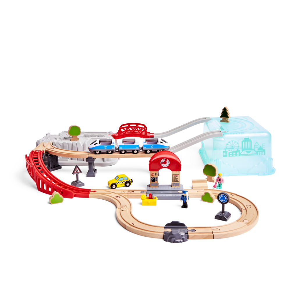City Train Bucket Set