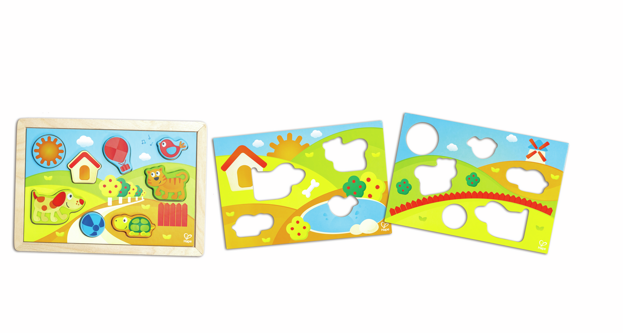 Sunny Valley Puzzle 3 in 1 Sunny Valley Puzzle 3 in 1