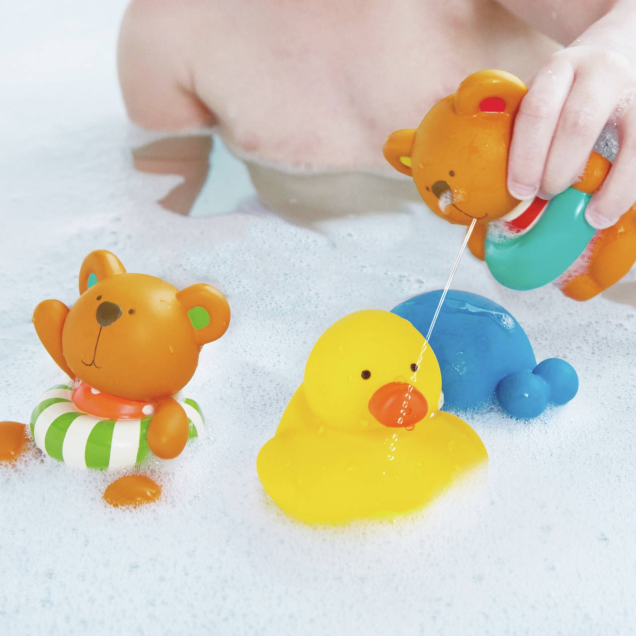 Teddy and Friends Bath Squirts