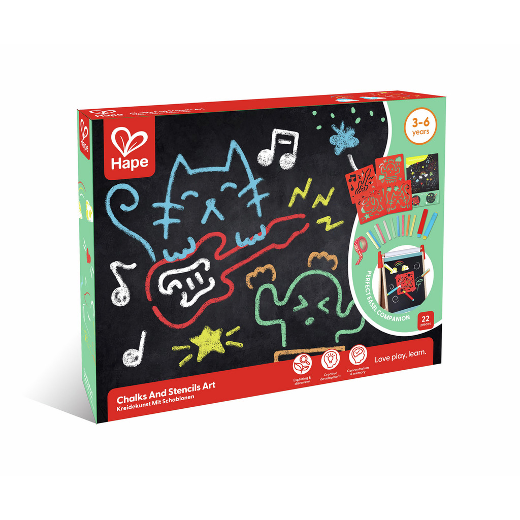 Chalks and Stencils Art