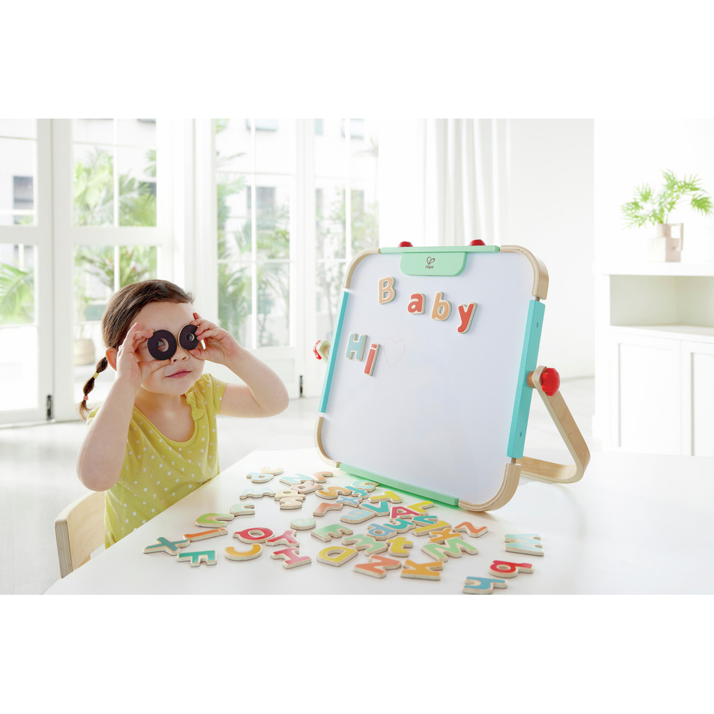 Roba Magnetische Letters, ABC-set, 31-delig, Magnetische Pinnen Van Hout Schoolspeelgoed Voor Kinderen