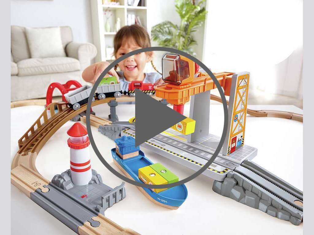 Sea & Rail Cargo Transportation Set Sea & Rail Cargo Transportation Set