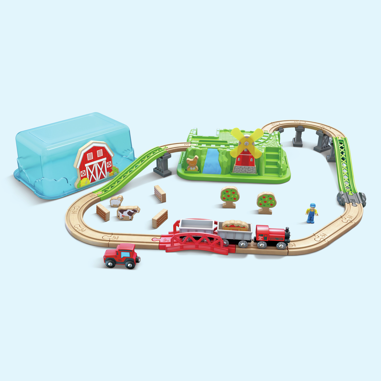 Countryside Train Bucket Set