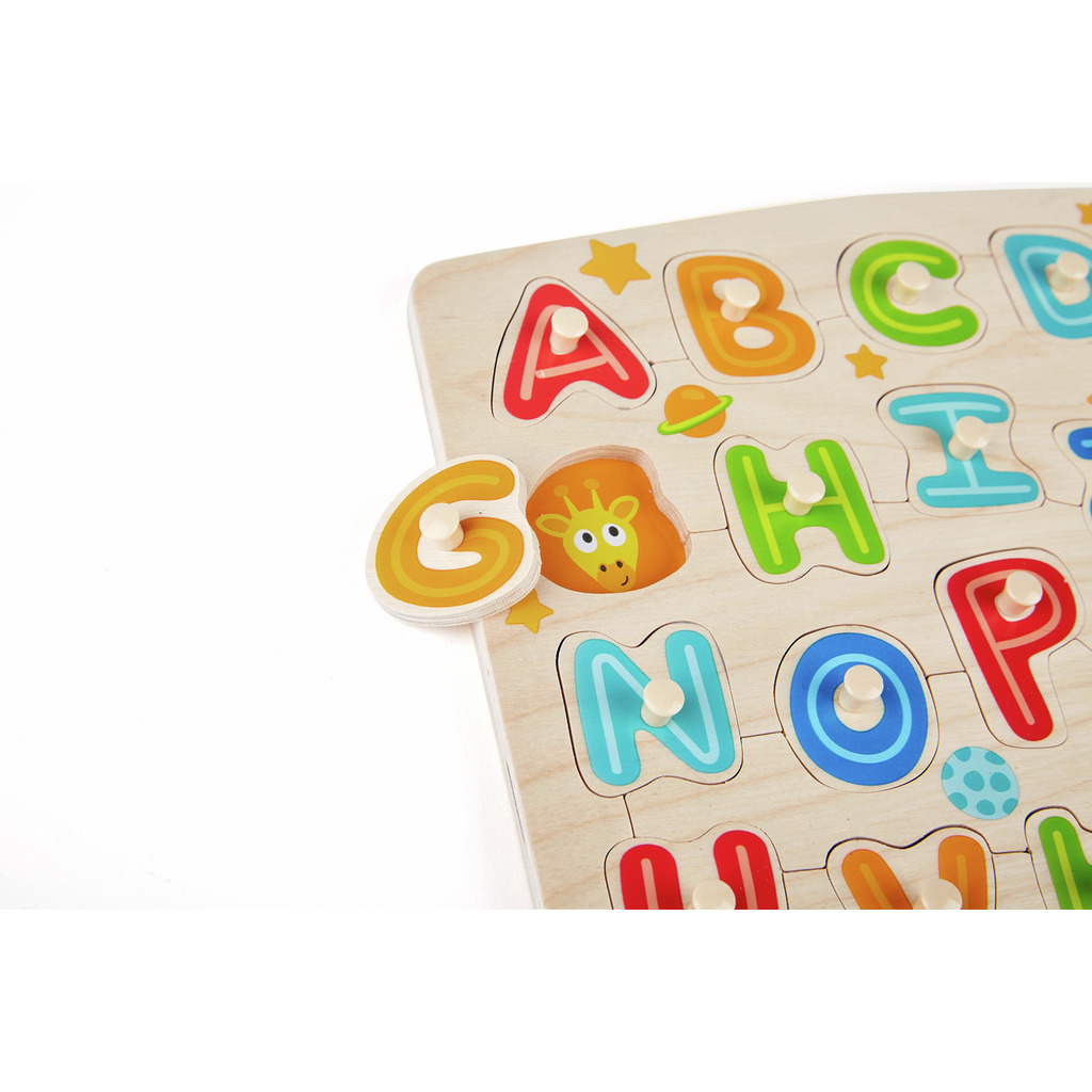 Alphabet Peg Puzzle Alphabet Peg Puzzle