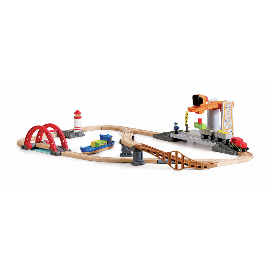 Sea & Rail Cargo Transportation Set Sea & Rail Cargo Transportation Set