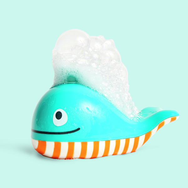Bubbling the whale