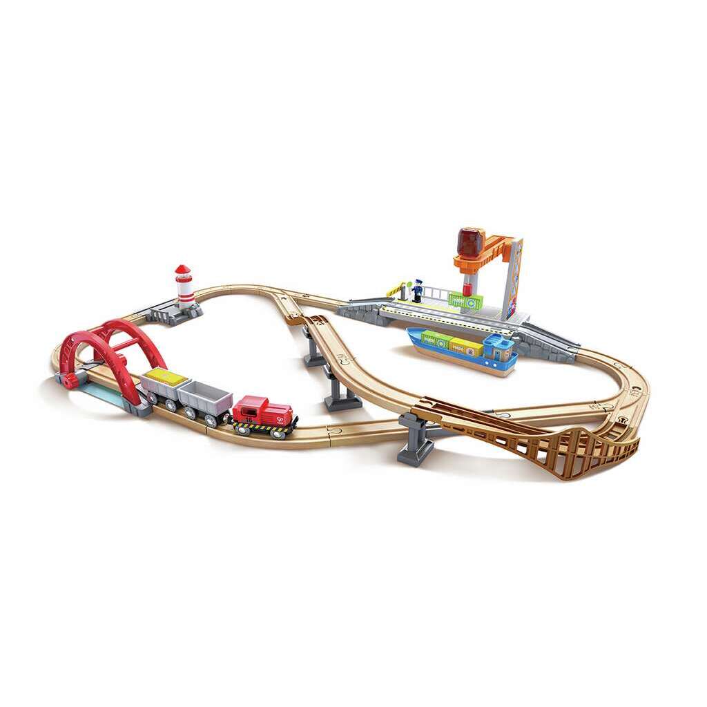 Sea & Rail Cargo Transportation Set Sea & Rail Cargo Transportation Set
