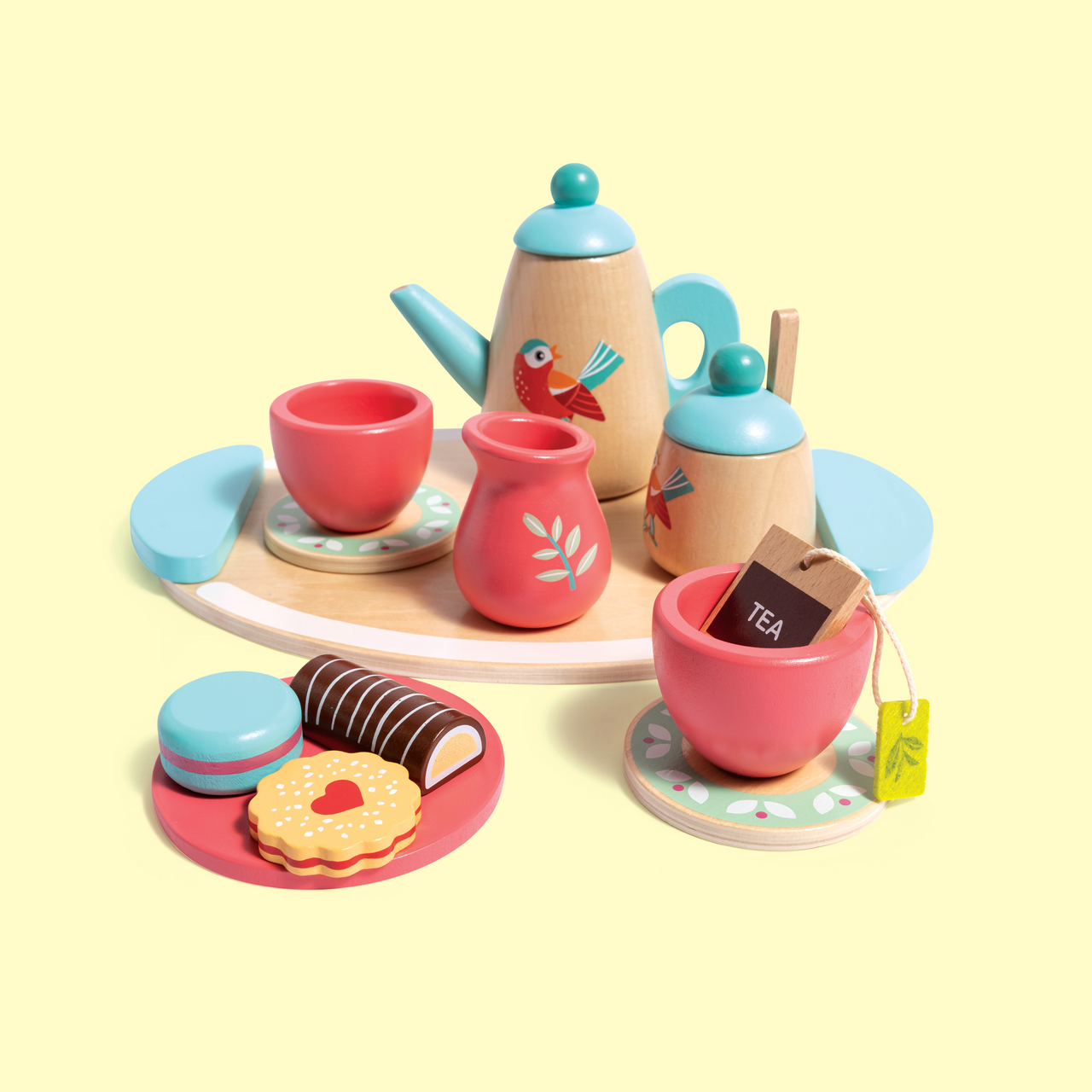 Tea Time Wooden Play Set Tea Time Wooden Play Set