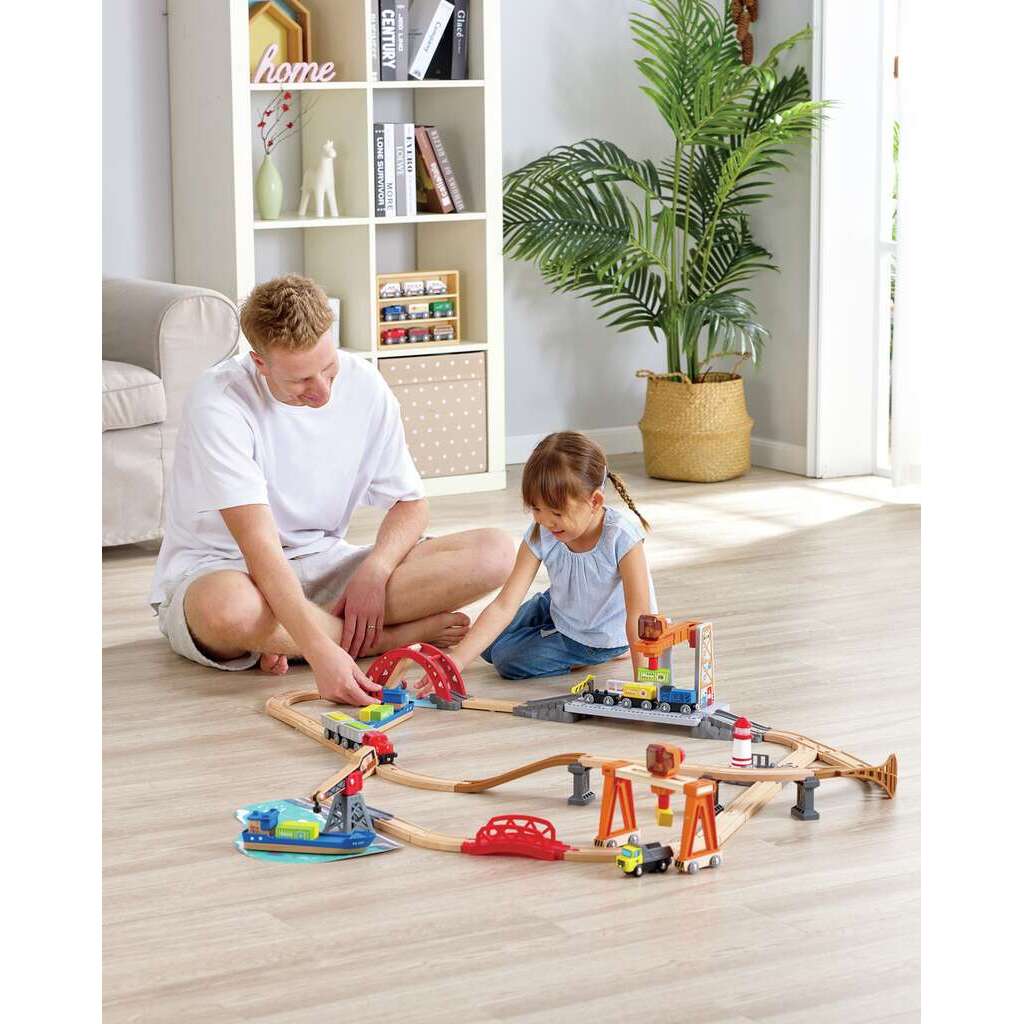 Sea & Rail Cargo Transportation Set