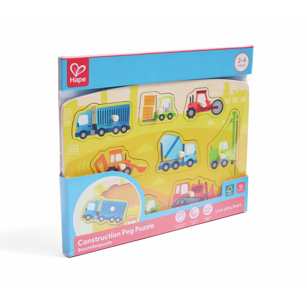 Construction Peg Puzzle Construction Peg Puzzle