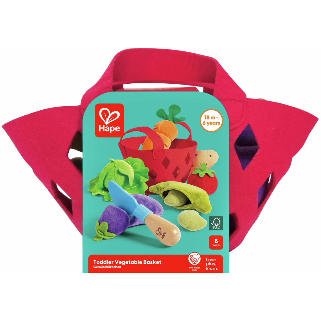 Toddler Vegetable Basket