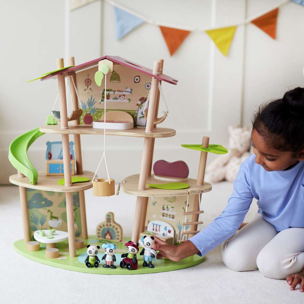 Pandas’ Bamboo House Pandas’ Bamboo House