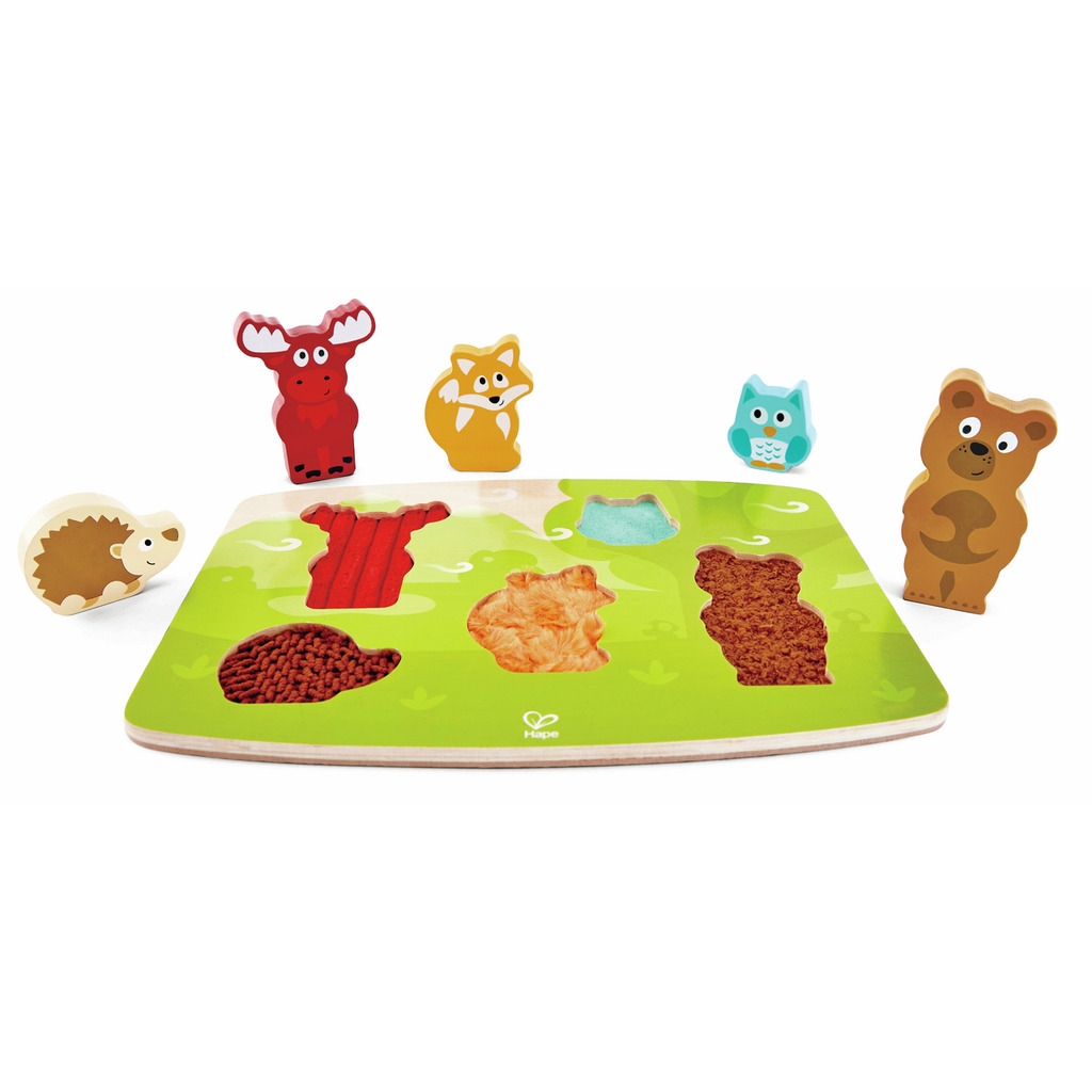 Forest Animal Tactile Puzzle Forest Animal Tactile Puzzle