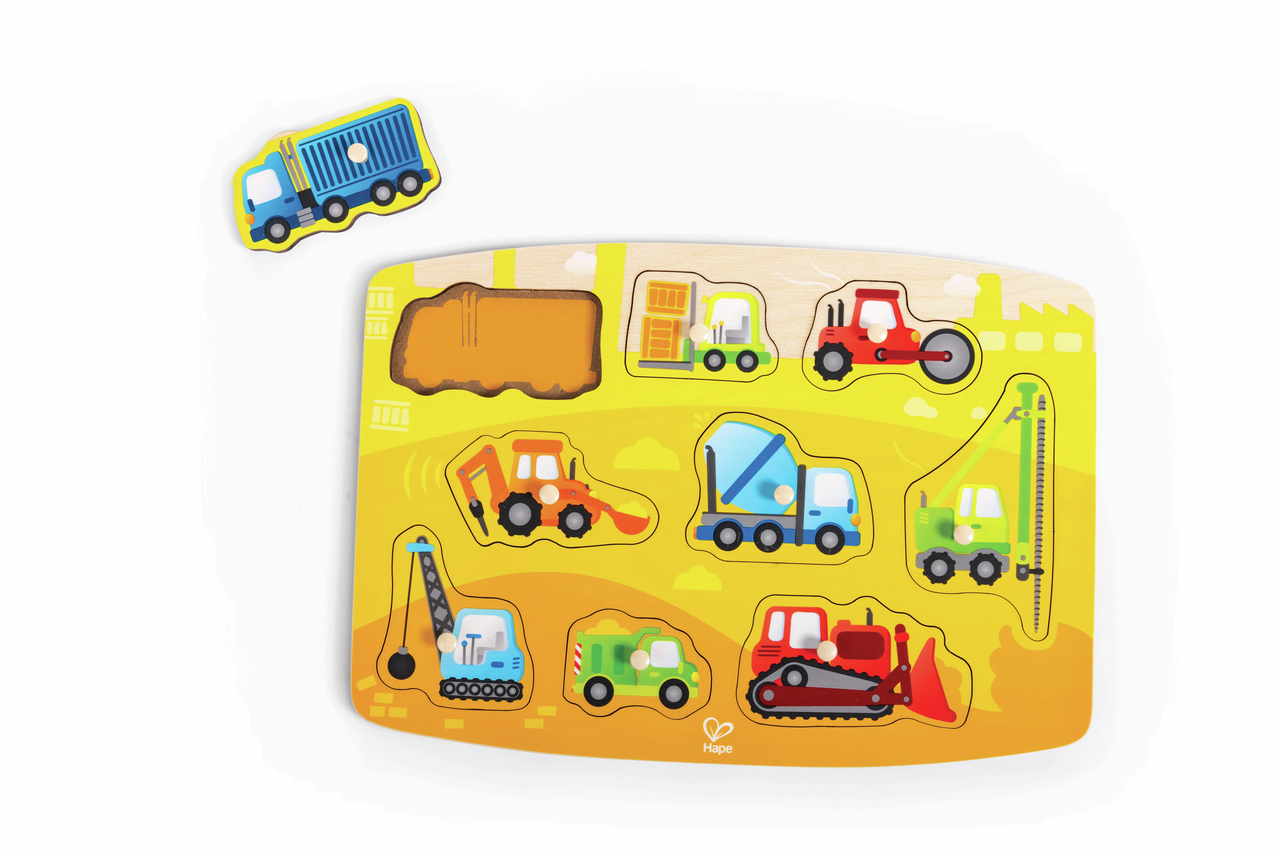 Construction Peg Puzzle Construction Peg Puzzle