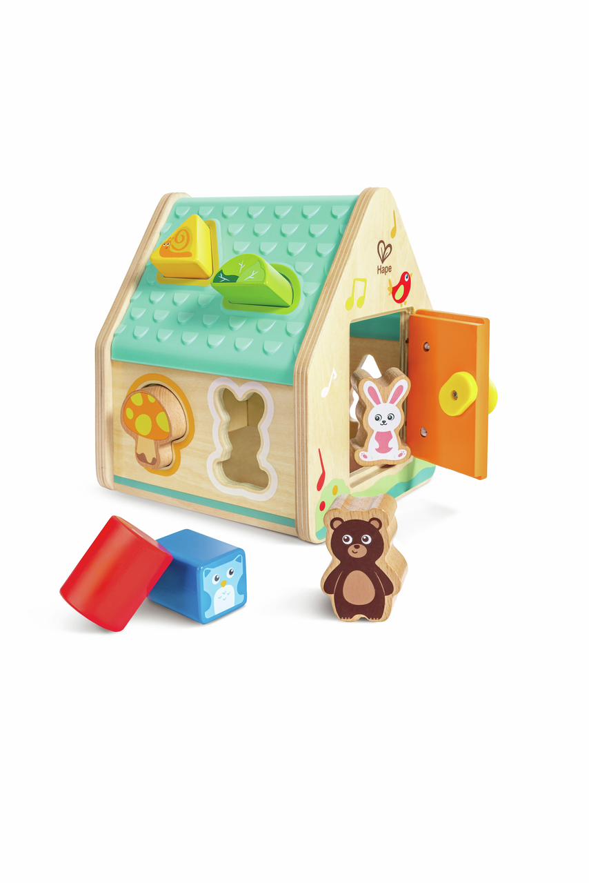 Critter House Shape Sorter Critter House Shape Sorter