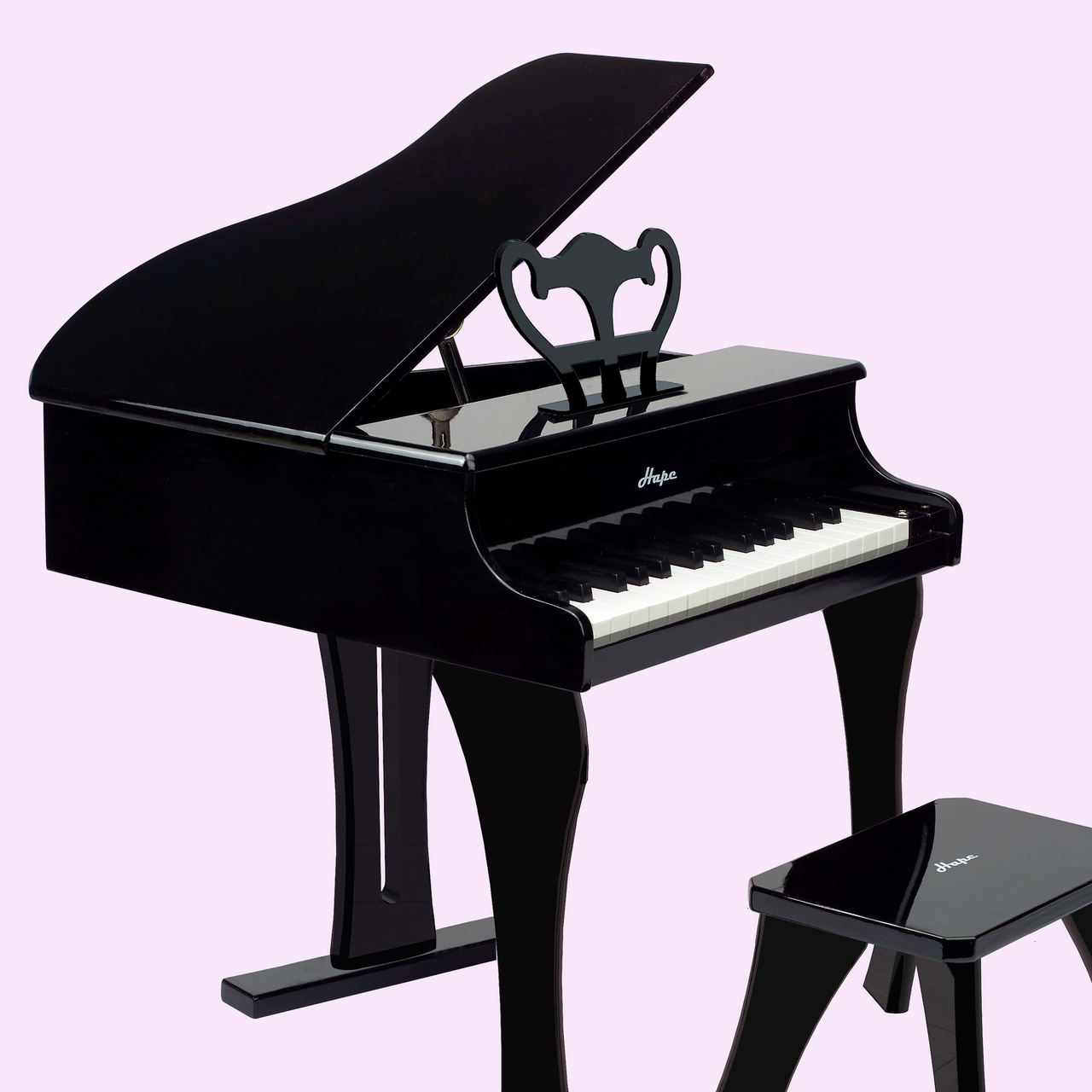 Happy Grand Piano, Black