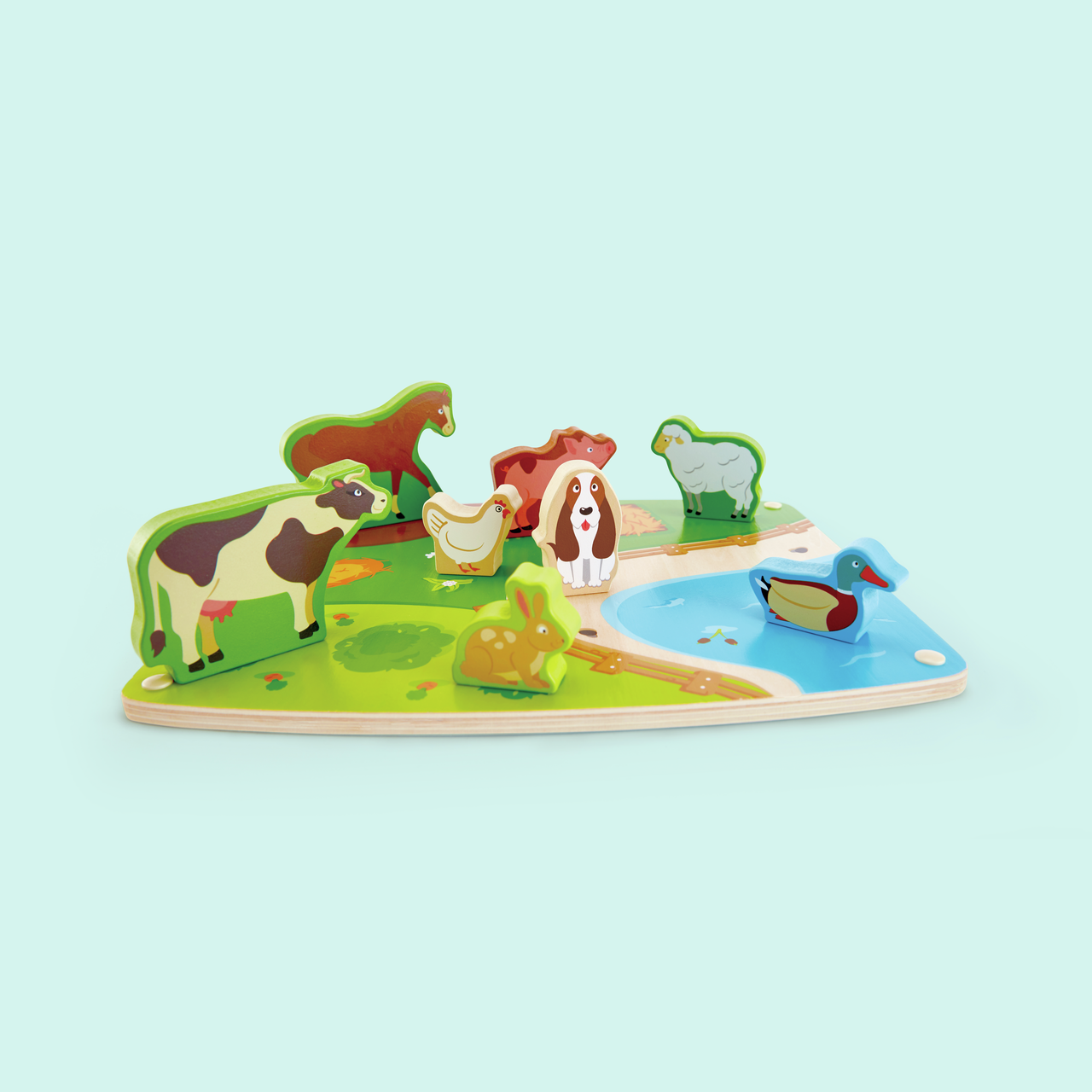 Farm Animal Puzzle & Play