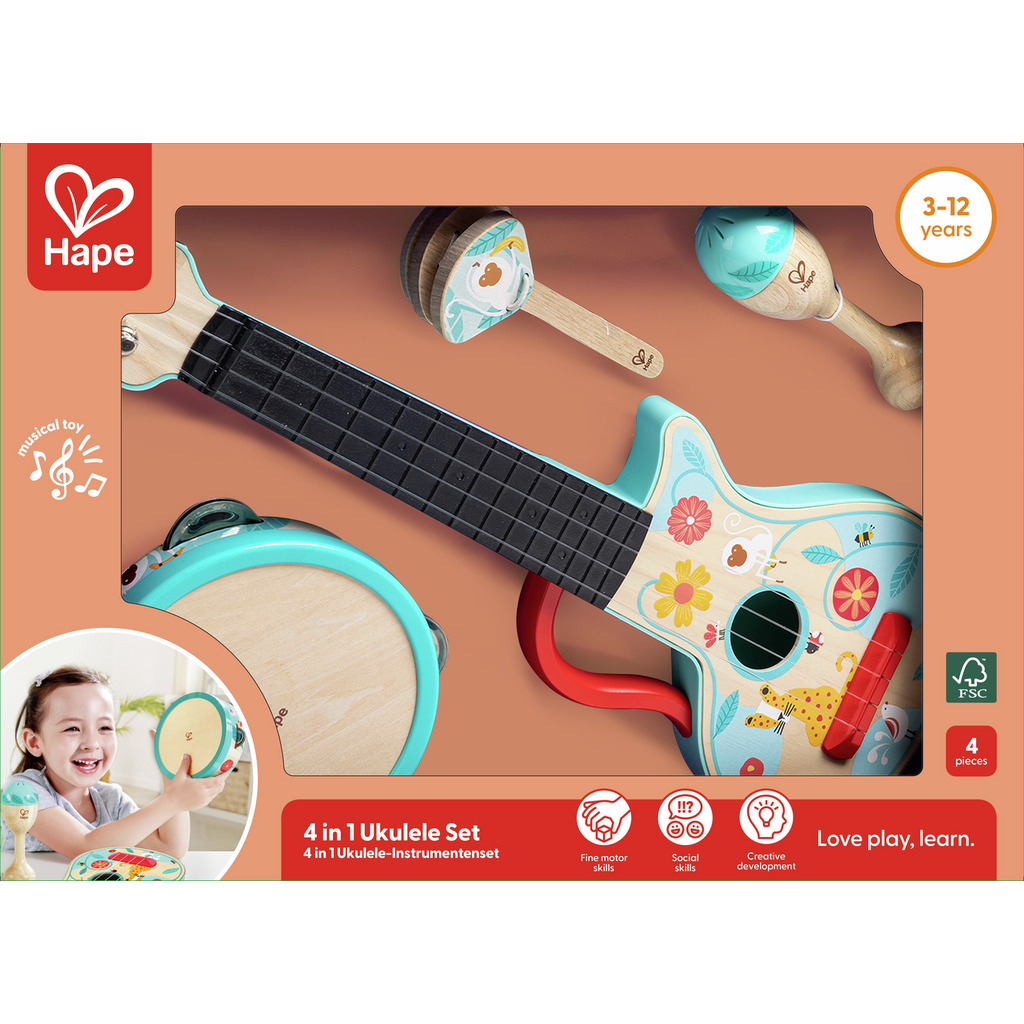 4 in 1 Ukulele Set 4 in 1 Ukulele Set