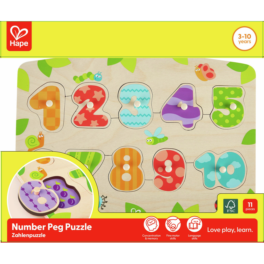 Number Peg Puzzle