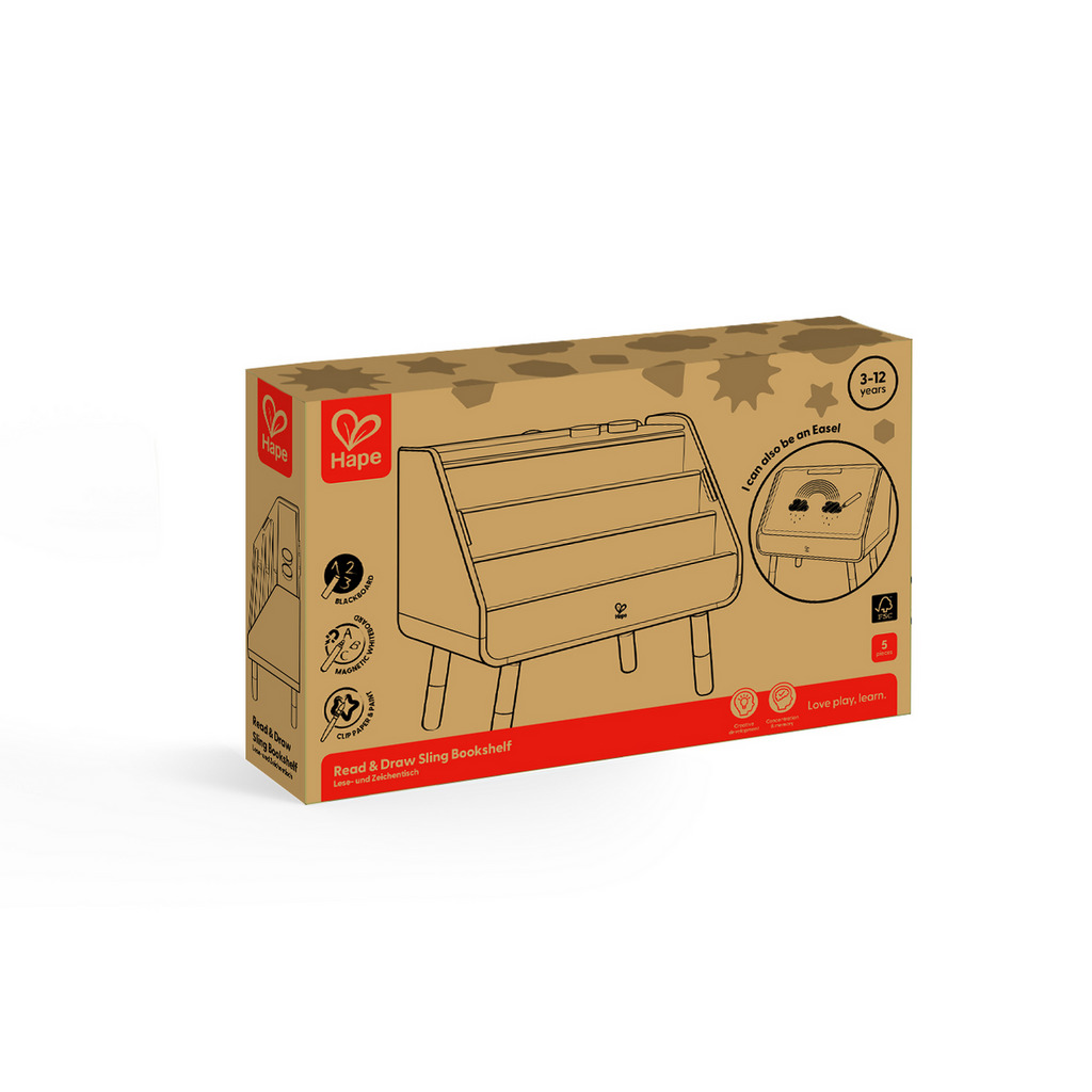 Read & Draw Sling Bookshelf