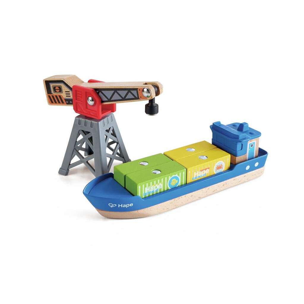 Cargo Ship & Crane