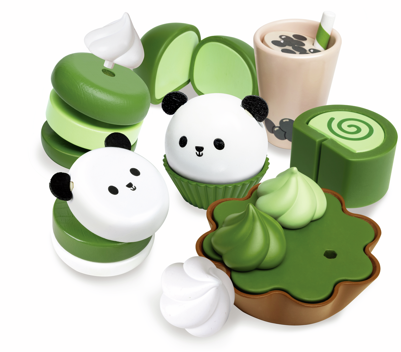 Green Tea Dessert Set